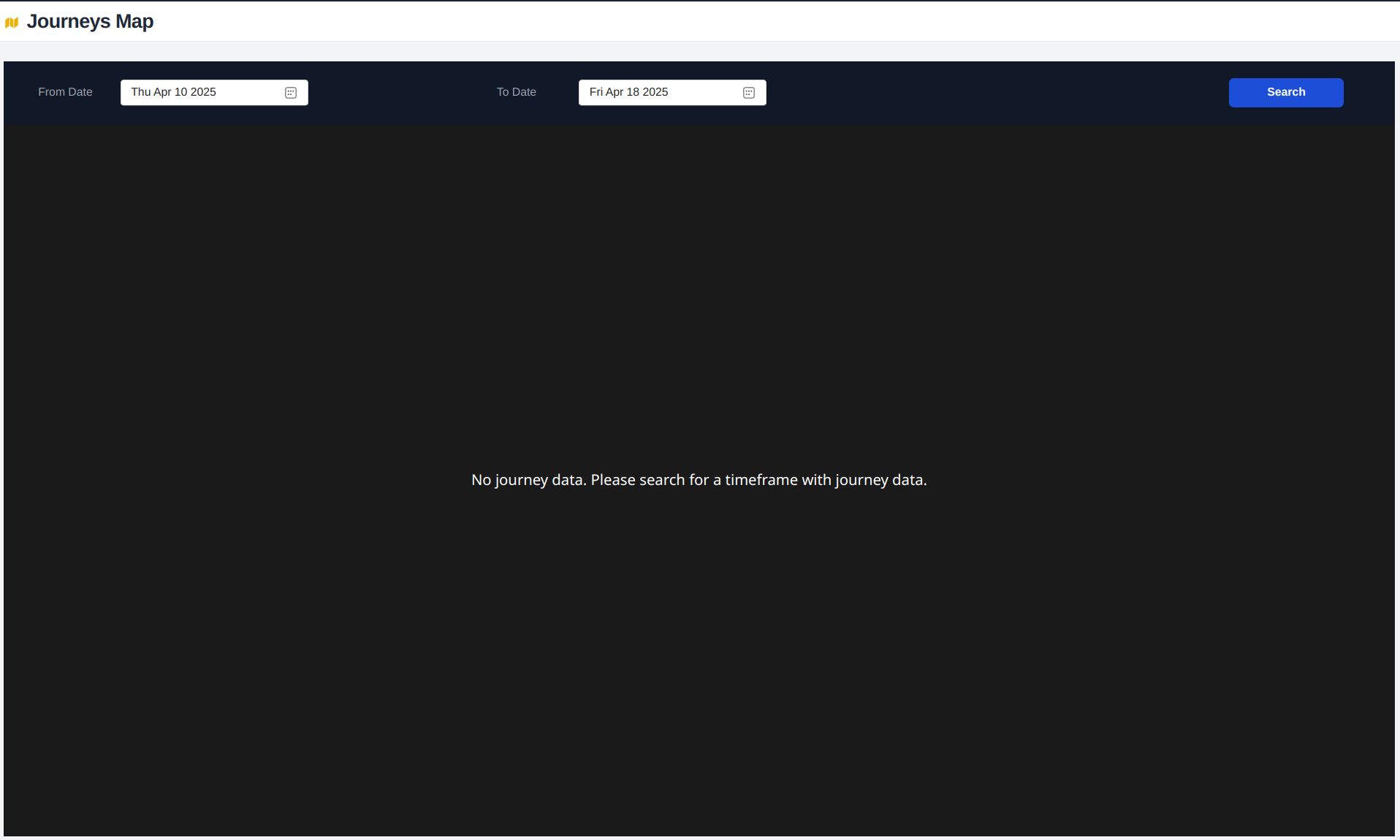 Time Range Selection